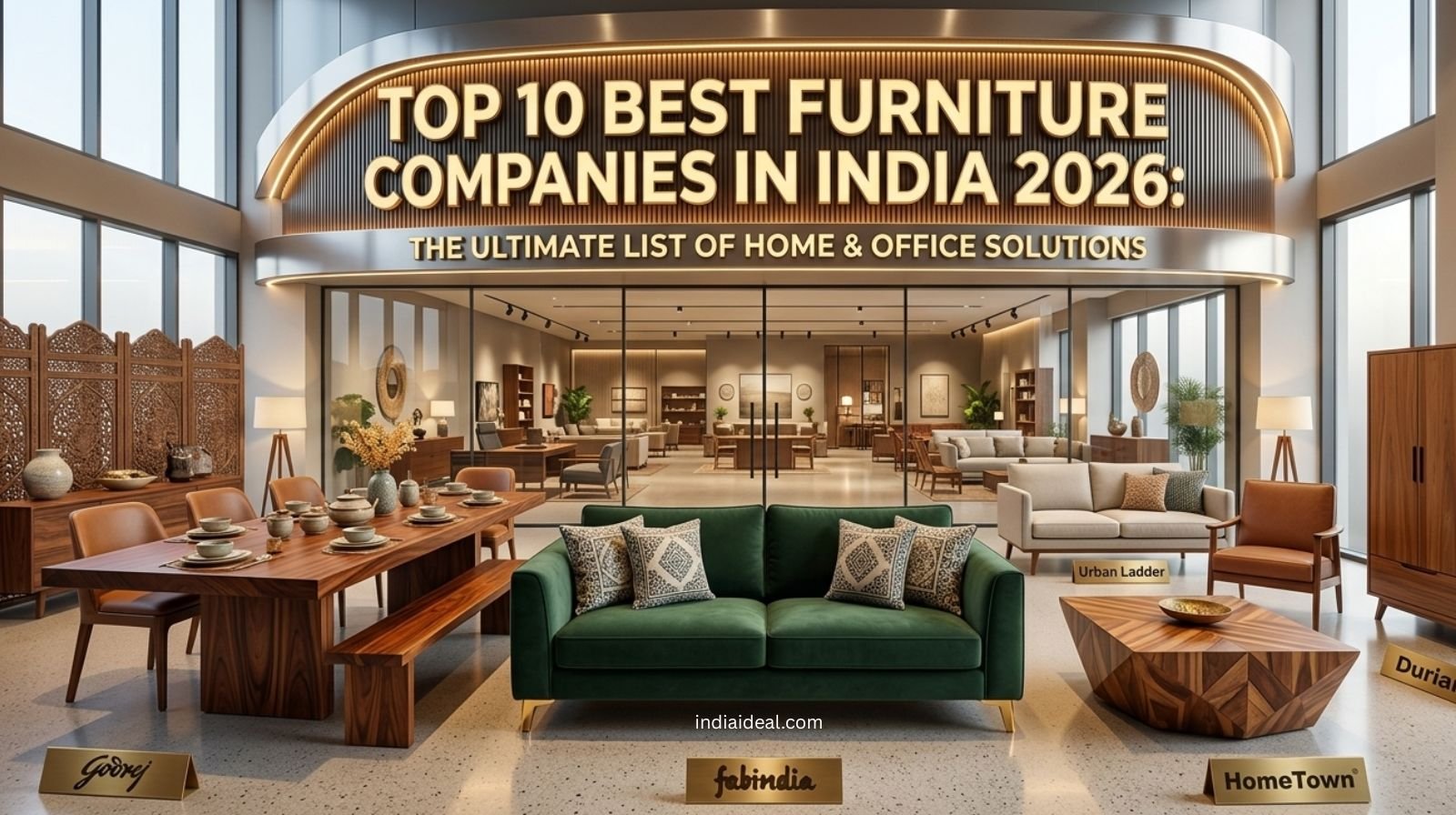 Best Furniture Companies in India