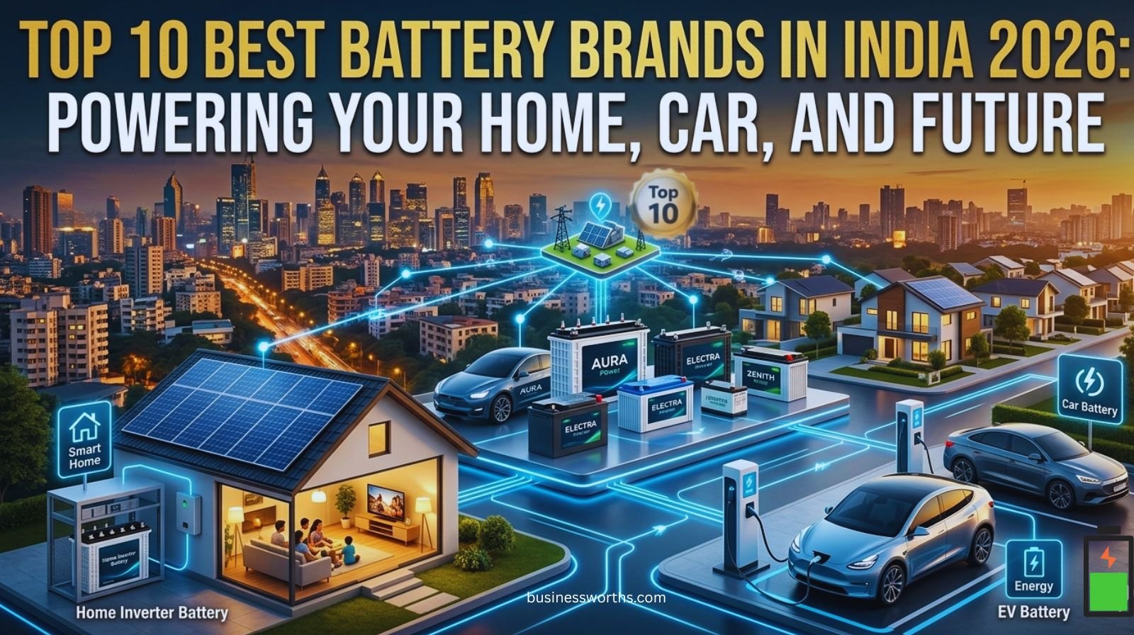 Top 10 Best Battery Brands in India 2026: Powering Your Home, Car, and Future