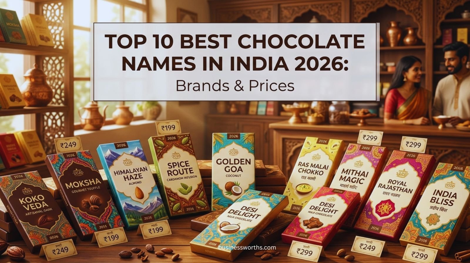 Top 10 Best Chocolate Names in India 2026: Brands & Prices
