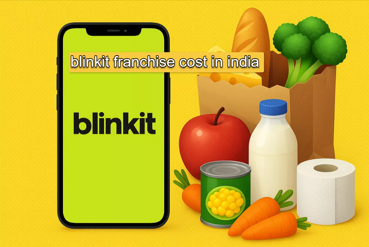 blinkit franchise cost in india