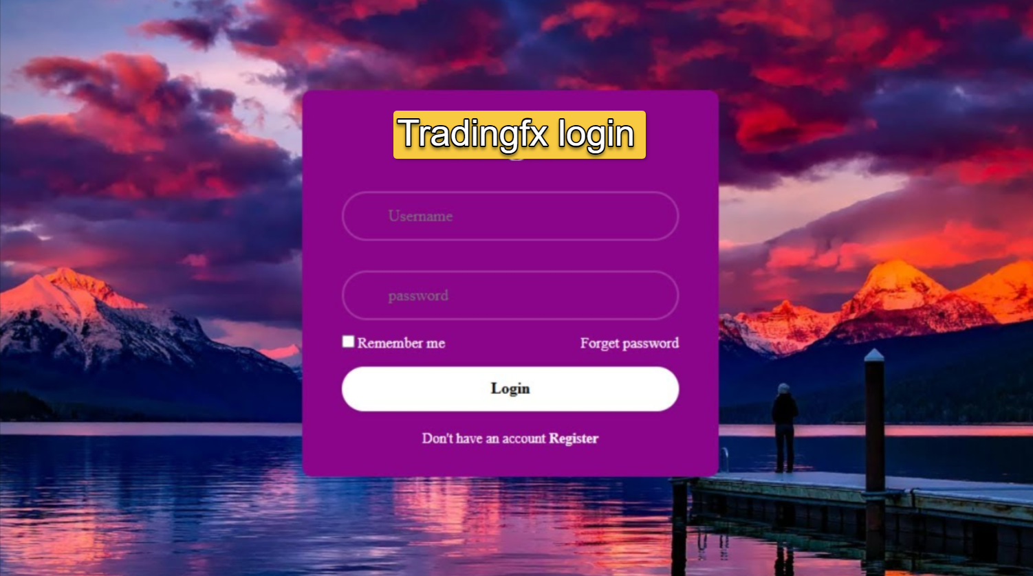 Tradingfx login
