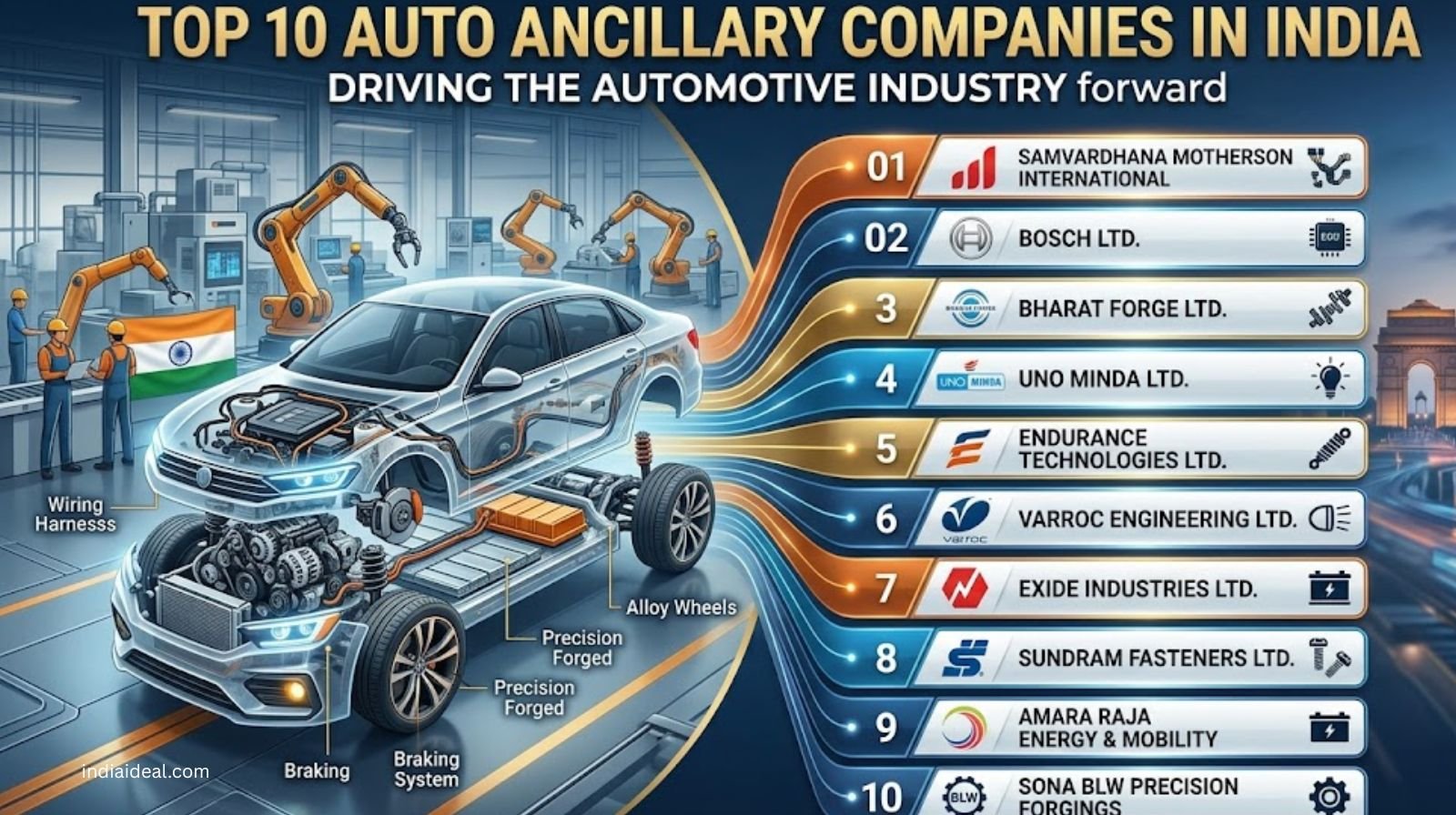 auto ancillary companies in India