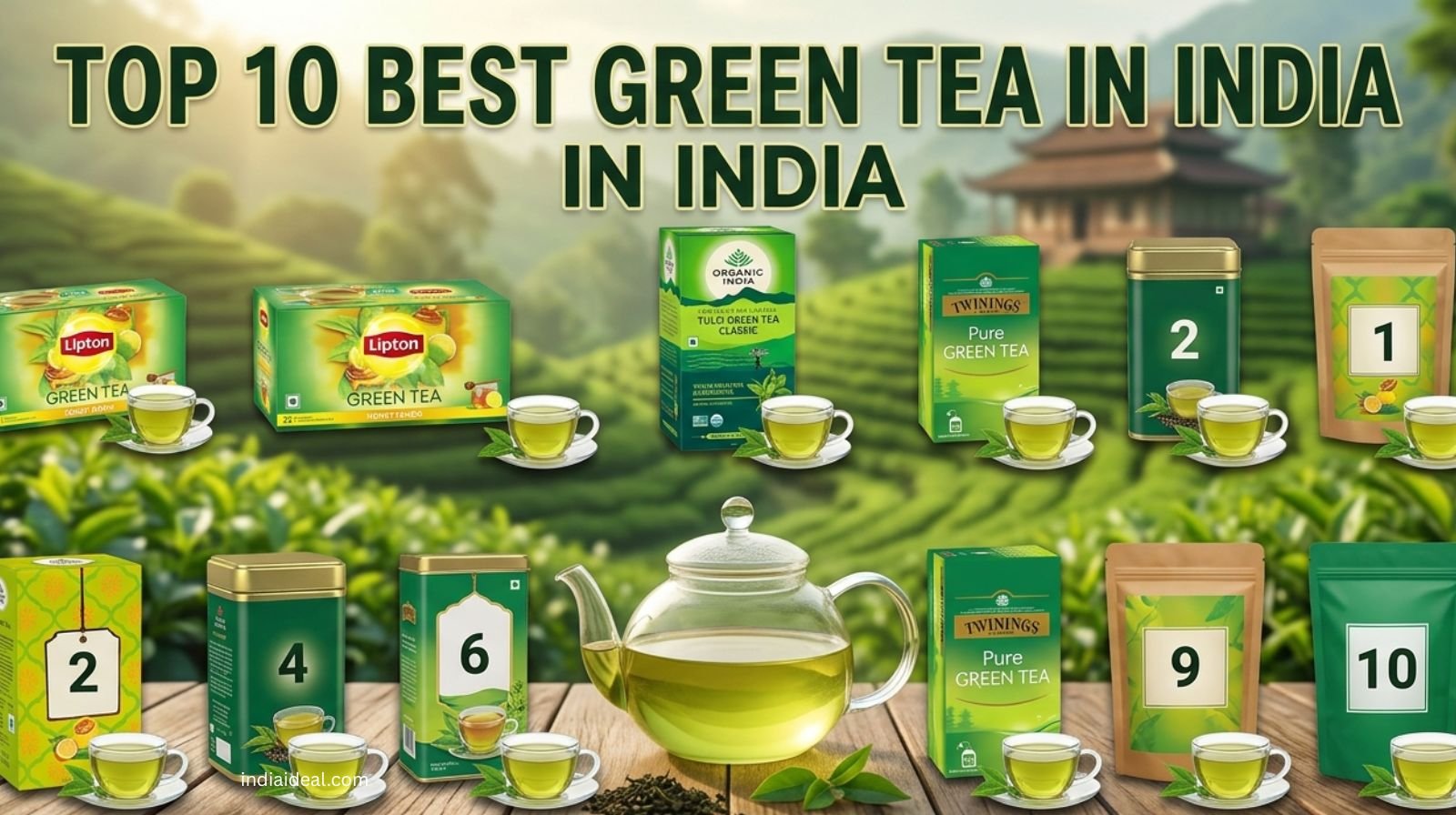 Top 10 Best Green Tea in India