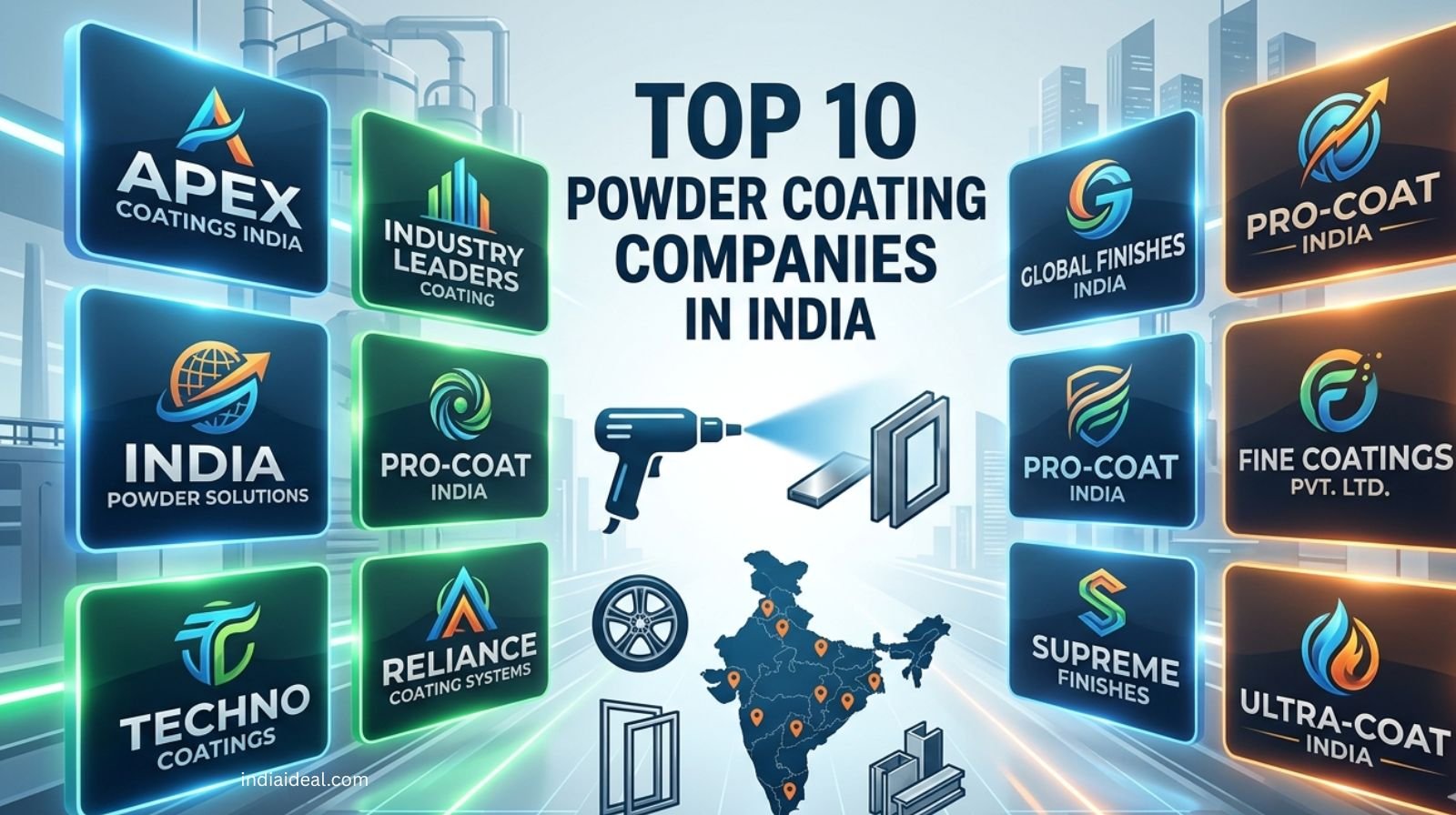 Top 10 Powder Coating Companies in India