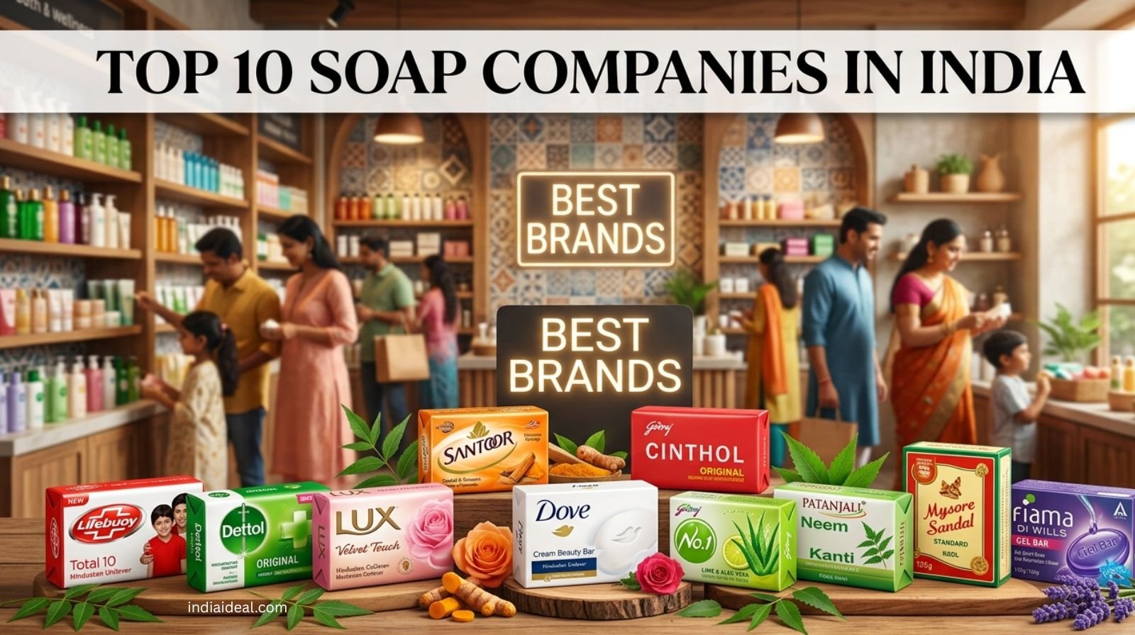 Top 10 Soap Companies in India 2026: The Ultimate Hygiene Guide