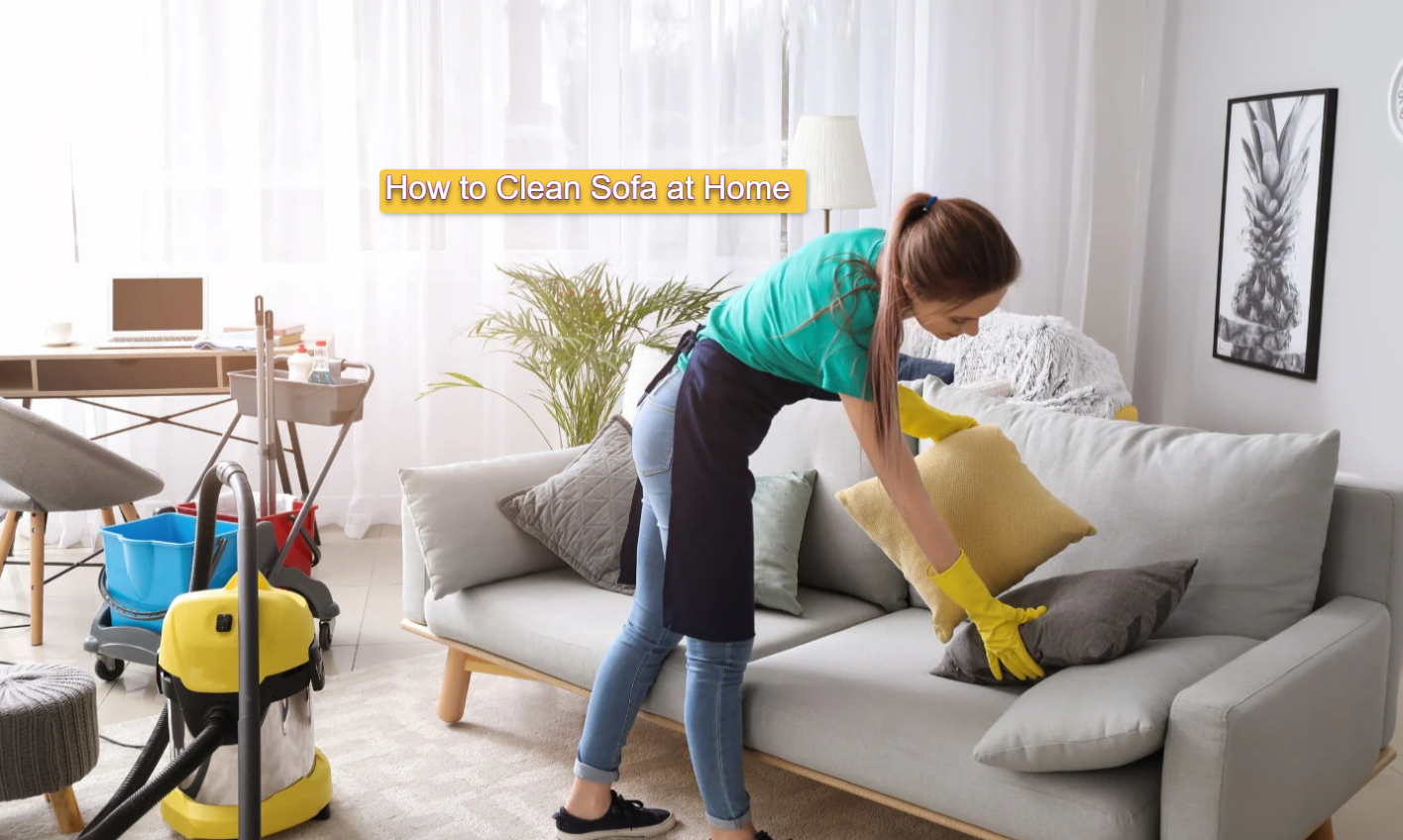 How to Clean Sofa at Home